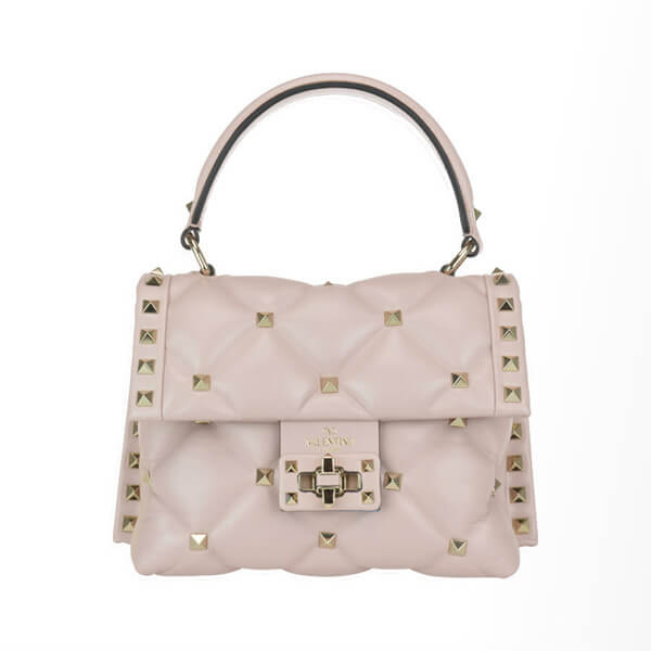 19SS★ヴァレンティノスーパーコピー ヴァレンティノ Mini Candystud Top Handle Bag PK